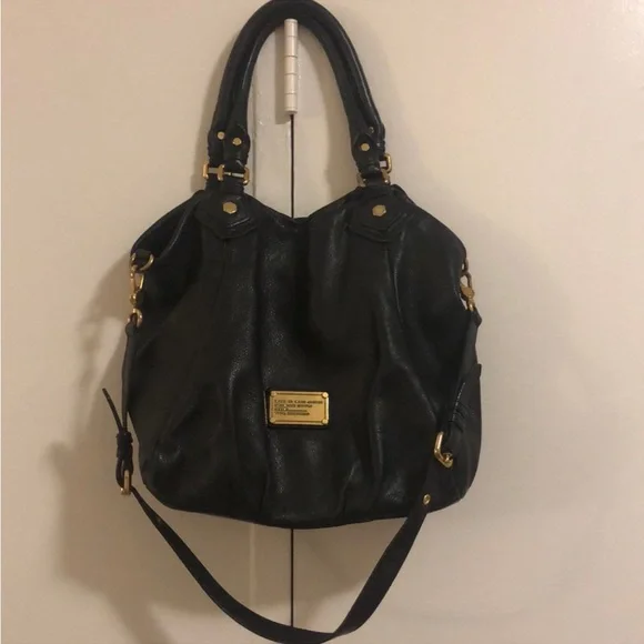 Marc Jacobs classic Q Fran Black Leather Satchel - Picture 3 of 5